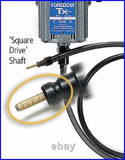 Industrial Kit with 1/3 hp TX Motor with 60? Square Drive Heavy Duty Shaft & Sheat