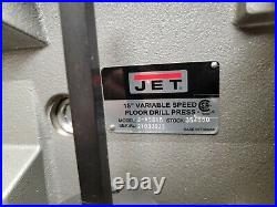 Jet 15 Variable Speed Floor Drill Press Model J-A5816 1 HP