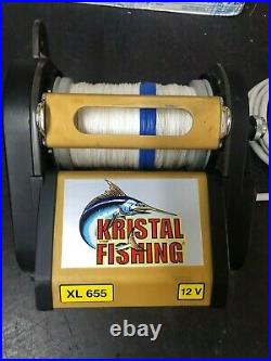 Kristal Fishing Variable Speed XL 655 12V Electric Reel