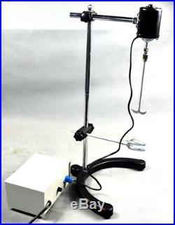 Lab Electric Overhead Stirrer Mixer Variable Speed New 100W 110V