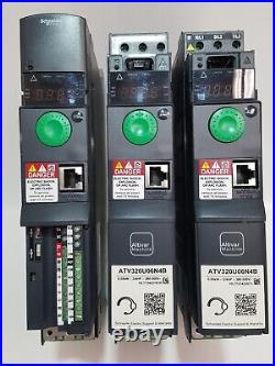 Lot of 3 Schneider Electric Altivar 320 Variable Speed / Frequency Drives