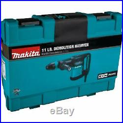 MAKITA CORDED SDS-MAX 11LBS VARIABLE SPEED DEMOLITION 10 AMP HAMMER WithHARD CASE