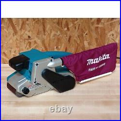Makita 9903 3'' x 21'' 8.8 Amp Variable Speed Belt Sander with Dust Bag