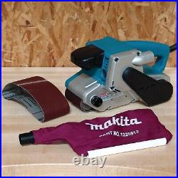 Makita 9903 3'' x 21'' 8.8 Amp Variable Speed Belt Sander with Dust Bag