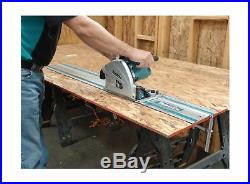 Makita Plunge Circular Saw Variable Speed Control Guide Rail Power Tool New