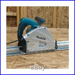 Makita Plunge Circular Saw Variable Speed Control with Guide Rail Power Tool New
