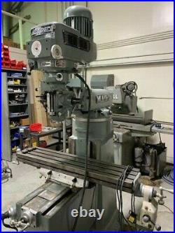 Millport Model 2S 3HP 230V 3Ph Variable Speed Knee Milling Machine
