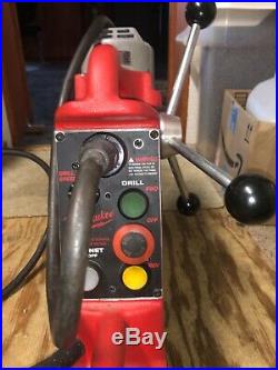 Milwaukee 3/4 magnetic drill press variable speed