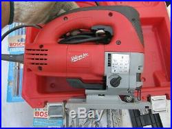Milwaukee 6268-21 variable speed 6.5 amp jig saw with case and blades