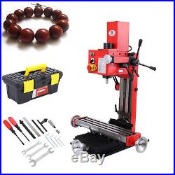 Mini Milling Drilling Machine Gear Drive Precision ±90° Vertical Variable Speed