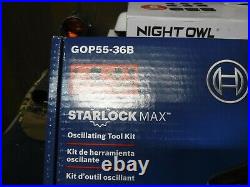 NEW Bosch 5.5 Amp Corded StarlockMax Oscillating Multi-Tool Kit, GOP55-36B