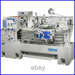 NEW! SHARP 16x40 Variable Speed Manual Gap Bed Lathe with DRO, 10 Chuck