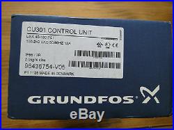 NEW VERSION 7 GRUNDFOS SQE CU301 Constant Pressure Control Box Variable Speed