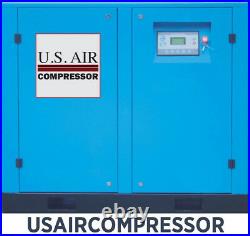 New 25 HP US AIR COMPRESSOR ROTARY SCREW VFD VSD Variable Speed Ingersoll Rand