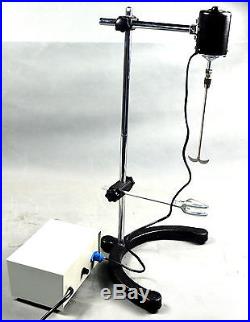 New 40W Electric Overhead Stirrer Mixer Variable Speed 110V