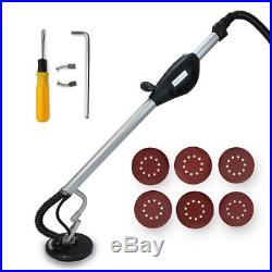 New 600 Watts Commercial Electric Variable Speed Drywall Sander Free Sanding Pad