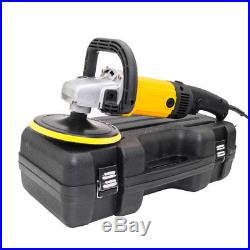 New 7 Electric Polisher Variable 6-Speed Buffer Truck Waxer Car Detail Sander