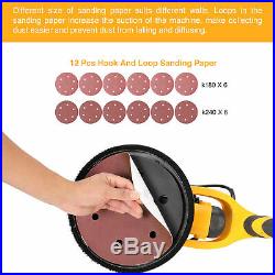 New Electric Drywall Sander Adjustable Variable Speed With Sanding Pad 850W