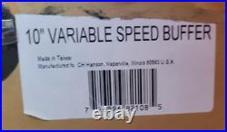 Palmgren 9628108 10 1.5HP 115v/240v Variable Speed Buffer New In Box Never Open