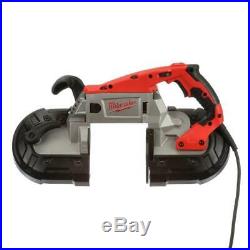 Portable Band Saw 11 Amp Deep Cut Corded Electric Variable Speed with LED light