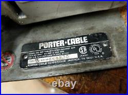 Porter Cable Model 548 Variable Speed bayonet jig Saw With Blade