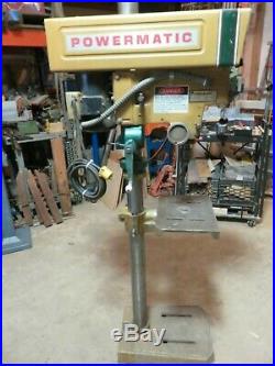 Powermatic Drill Press 1150 Variable Speed 110, Elevating Head, Clausing