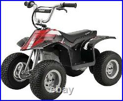Razor Dirt Quad 24V Electric 4-Wheeler ATV Twist-Grip Variable-Speed Acceler