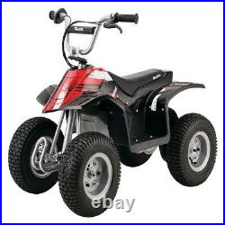 Razor Electric Kids ATV Quad Ride On 24V Powered 4Wheel Supports Up To 120 lbs