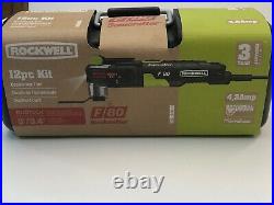Rockwell F80 Sonicrafter 12 PC Oscillating Tool Kit RK5151K