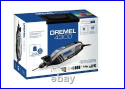 Rotary Tool Kit Dremel 4300 Series 1.8 Amp 35000 RPM Corded Light Variable Speed