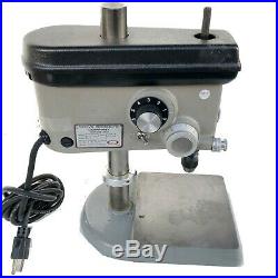 SERVO 7 Variable Speed Sensitive Precision Bench Top Drill Press #7000 USED
