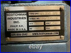 Scotchman 14 Cold Saw CPO-350 VS 1 Phase 5hp 240V (full variable speed)