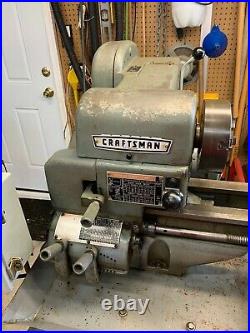 Sears Craftsman 12 lathe model 101 variable speed drive complete with tooling