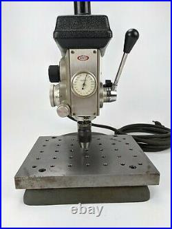 Servo Model 7000 Precision Variable Speed Control Drill Press USA 0-1/8 Chuck