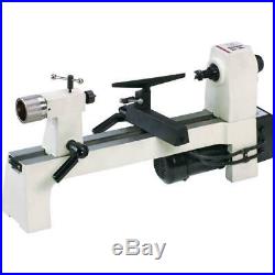 Shop Fox W1704 8 by 13 Inch Benchtop Variable Speed Cast Iron Wood Lathe, White