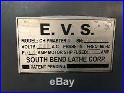 South Bend Lathe FTV-2F-EVS Lagun Chipmaster II Vertical Mill 5HP Variable Speed