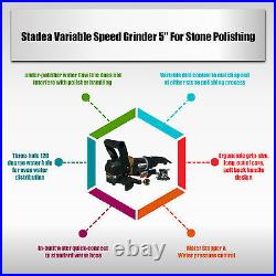 Stadea Stone Wet Polisher Variable Speed For Concrete Countertop Stone Polishing