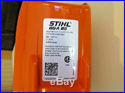 Stihl BGA 85 Professional Variable Speed 36V Electric Blower, no Battery