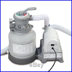 Swimming Pool Sand Filter Pump Above Ground Outdoor Backyard Electric Equipment