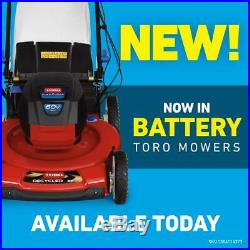Toro Recycler Electric Start Gas Self Propelled Lawn Mower 22 in Variable Speed