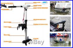 Trolling Motor 100 Lbs Electric Outboard 24V 2 hp Variable Speed Yahch kicker