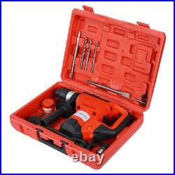US 1-1/2 SDS Electric Rotary Hammer Drill Plus Demolition Variable Speed withBits