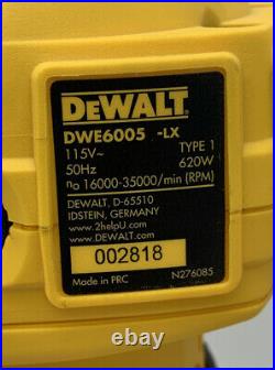 VGC DeWalt DWE6005 110V Electric Laminate Trimmer 620W Variable Speed BOXED