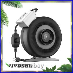 VIVOSUN 8 740 CFM Inline Duct Ventilation Fan with Variable Speed Controlle