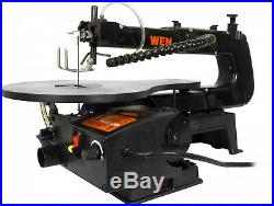 Variable Speed Scroll Saw 16Inches Two Direction Flexible Worm Light Wood Cutter