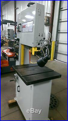 Vectrax 450 Vertical Bandsaw with Welder, 18 variable speed 3 phase 220 volt