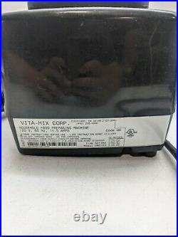 Vitamix 5000 Countertop Blender VM0103 8 Cups Variable Speed Black