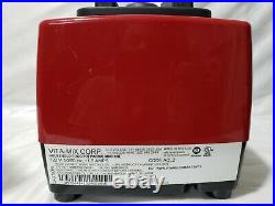 Vitamix 5200 Model Vm0103 Red Variable Speed Blender