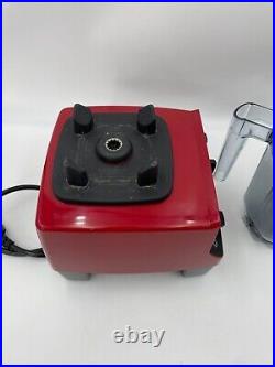 Vitamix 5200 Variable 10 Speed Blender Red With Extra Jar Tested Working VMO 103