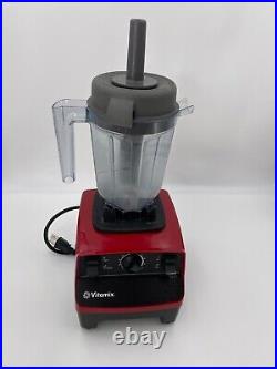 Vitamix 5200 Variable 10 Speed Blender Red With Extra Jar Tested Working VMO 103